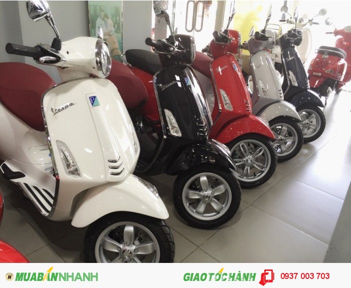 Trả góp Vespa primavera ABS 2016