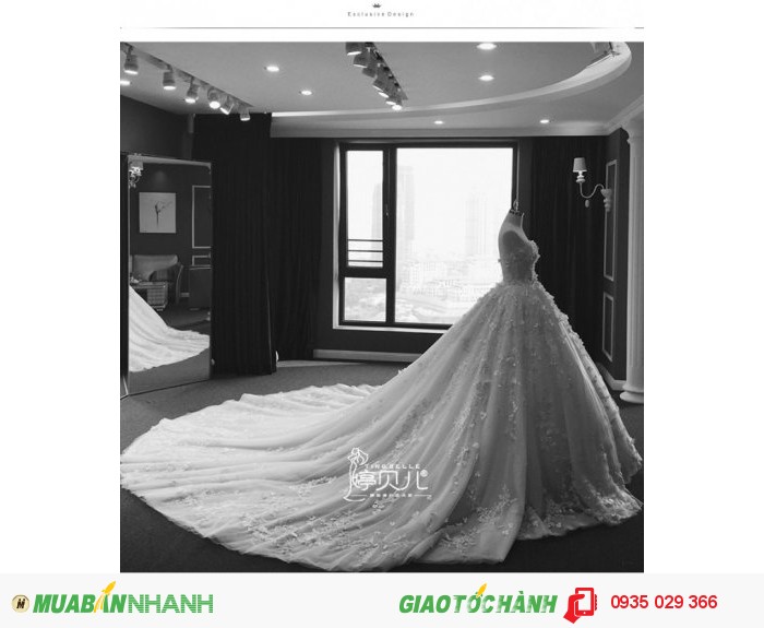 Chùm ảnh Đường Yên hoá thành công chúa đẹp hoàn mỹ với váy cưới đuôi dài 4m  cuối cùng cũng được tiết lộ