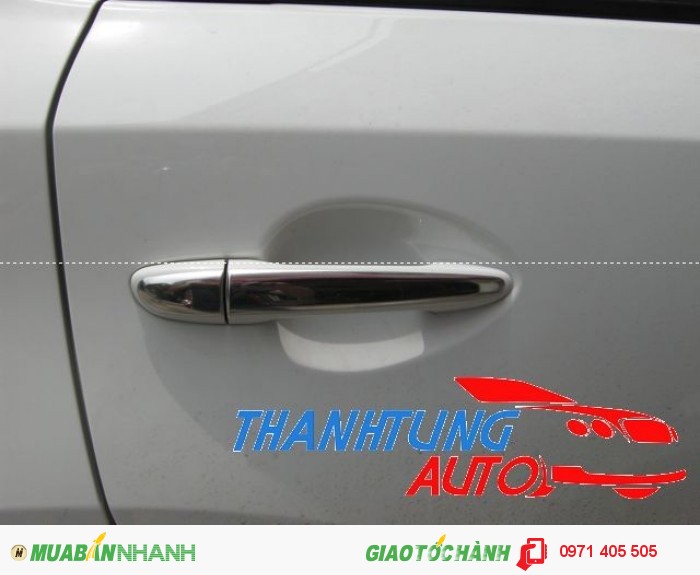 Ốp tay cửa Inox cho xe mazda 3S (2011 - 2013)