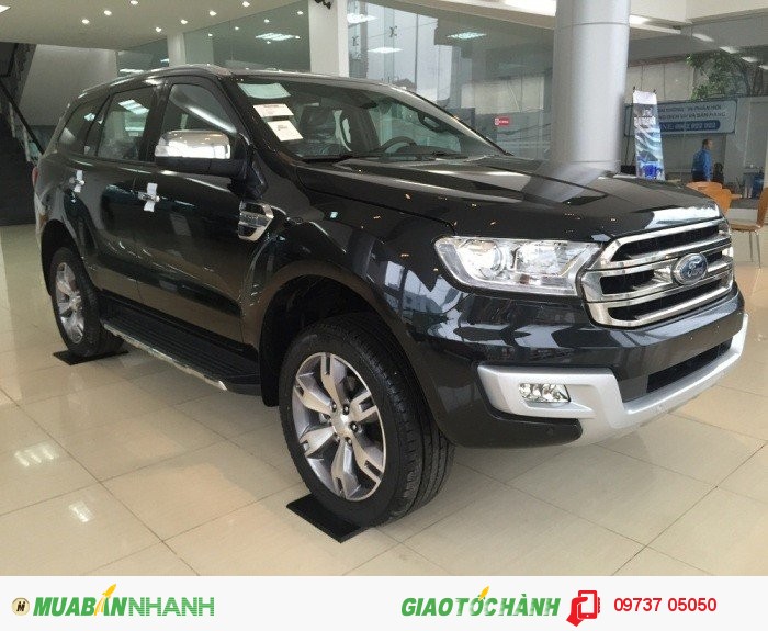 Bán Ford Everest mới, KM khủng, đủ màu giao xe toàn quốc