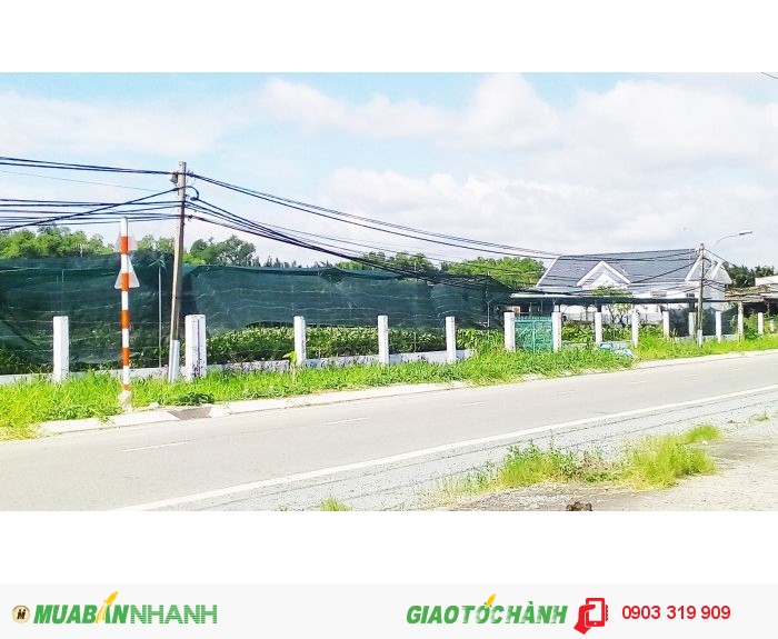 Bán đất biệt thự 1085m2 đất, 300m2 thổ cư, 3.4 tỷ Đa Phước, Bình Chánh. LH: 0903 319 909