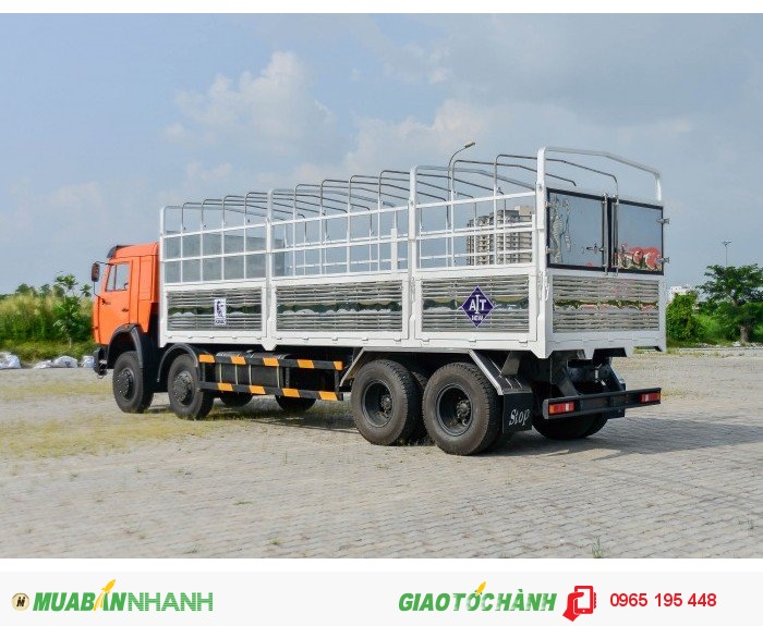 Giá Xe Tải Thùng Kamaz 4 Chân