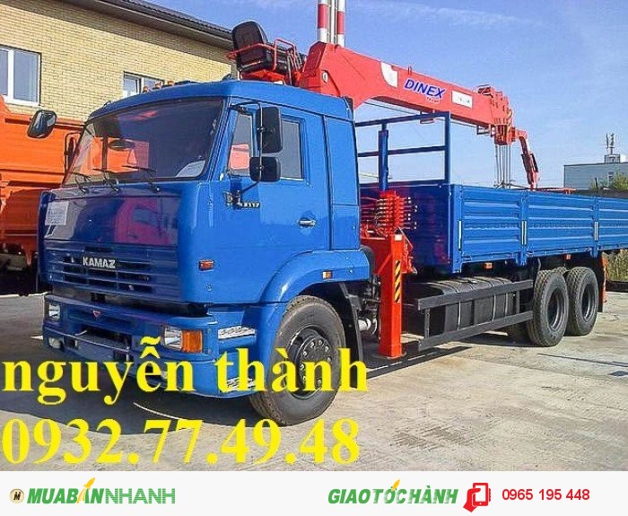 Xe Tải Cẩu Kamaz Nhập Khẩu