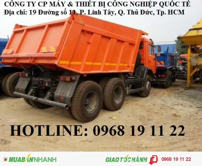 Hot !!!!!!! Siêu Khuyến Mãi Xe Ben 15 Tấn 65115