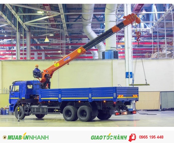 Xe Tải Cẩu Kamaz Nhập Khẩu