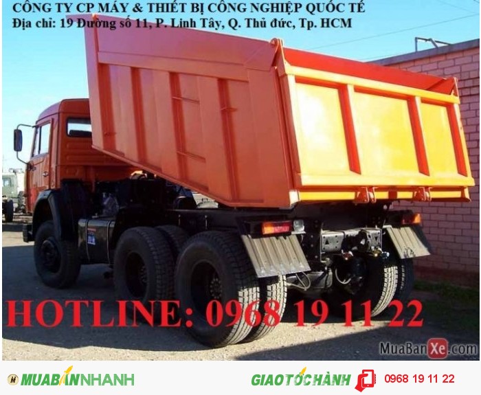 Xe Ben Kamaz 55111 Chuyên Dụng 13 Tấn Cực Hot !!!