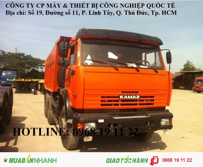 Xe Ben Kamaz 55111 Chuyên Dụng 13 Tấn Cực Hot !!!