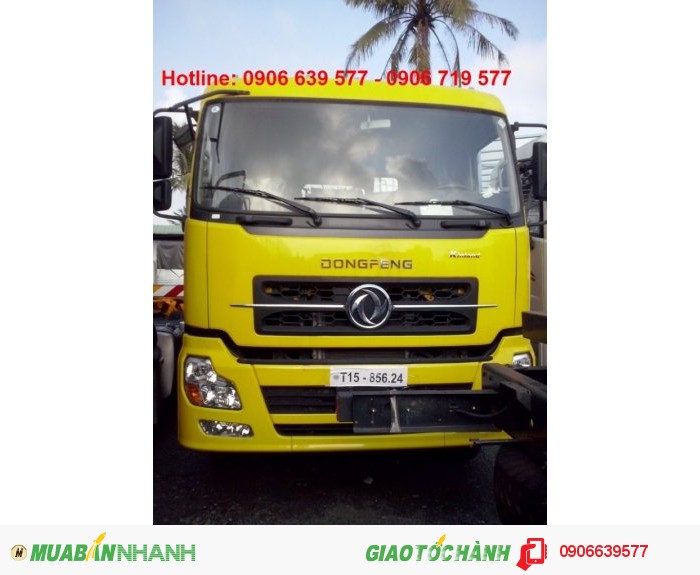 Xe tải DongFeng Hoàng Huy L315 4 chân, 2 cầu, 2 zí, 17.8 tấn