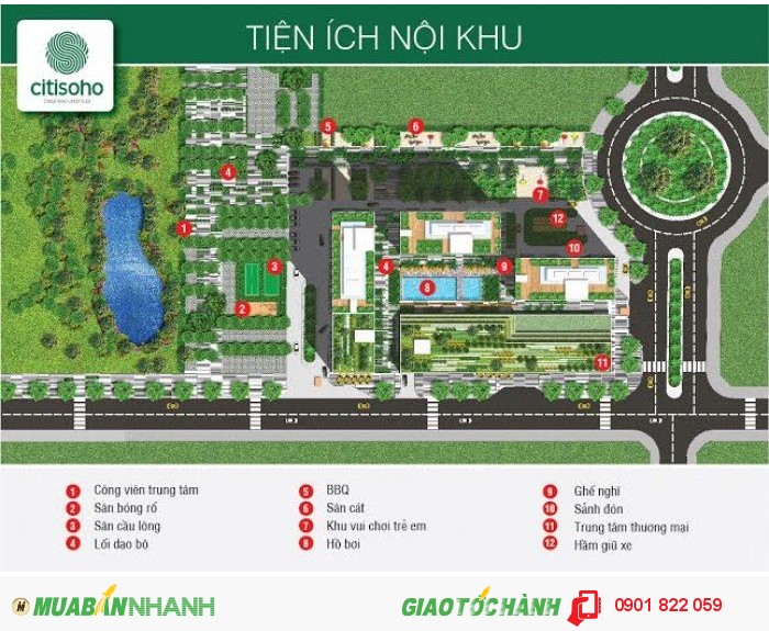 Đầu tư sinh lời cao với dự án căn hộ Citisoho Quận 2,chỉ 980tr/căn 2PN,TT 1%/tháng