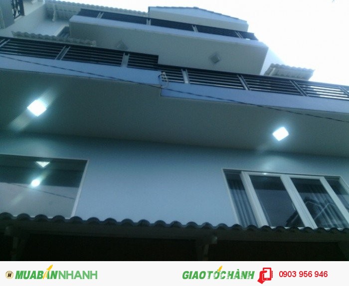 Nhà Bán 1122/16 Quang Trung, Phường 8, Gò Vấp, 6,3x9m, 1 trệt+ 1 lửng, 2 lầu, 4PN, 5WC, Đông Bắc, Hẻm 3,5m