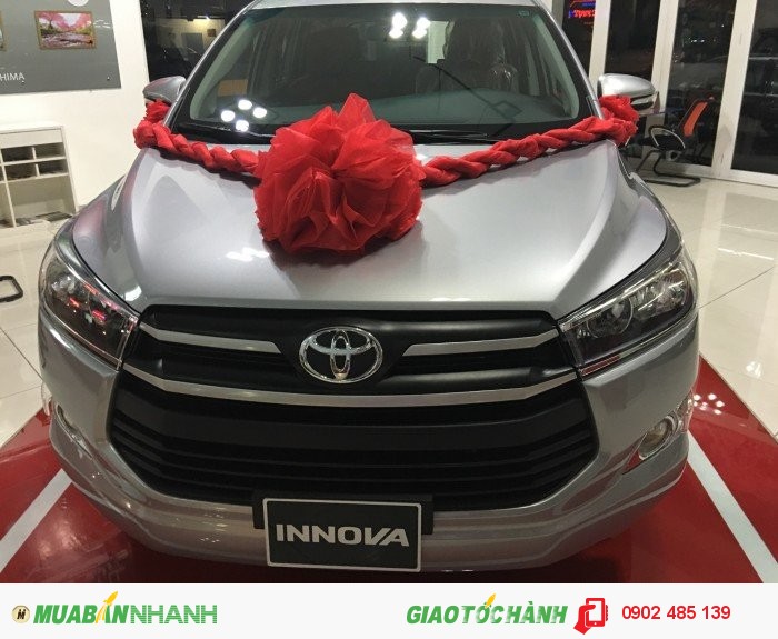 Innova 2.0E Màu Bạc Giao Ngay Khuyến Mãi Tốt 0