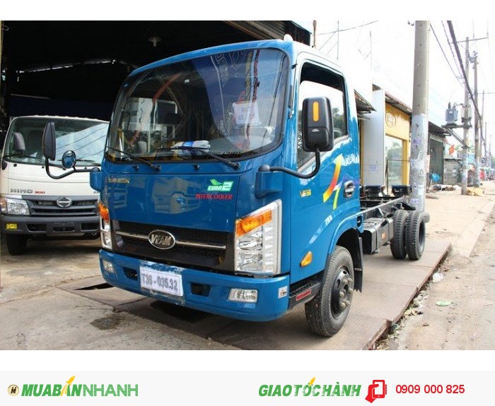 Xe tải veam 2 tấn giá rẻ vt200-1 máy HYundai hoặc xe tải veam 2000kg vt200-1 thùng dài 4.3 mét thùng kín