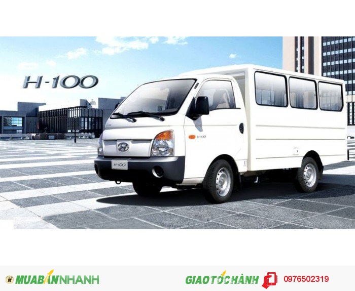 Bán trả góp lãi suất thấp Xe tải Hyundai Porter HD100 1250kg/1T25/1,25T/1.25T