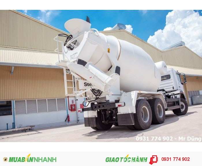 Xe Bồn Trộn Fuso Mixer Fj 7 Khối