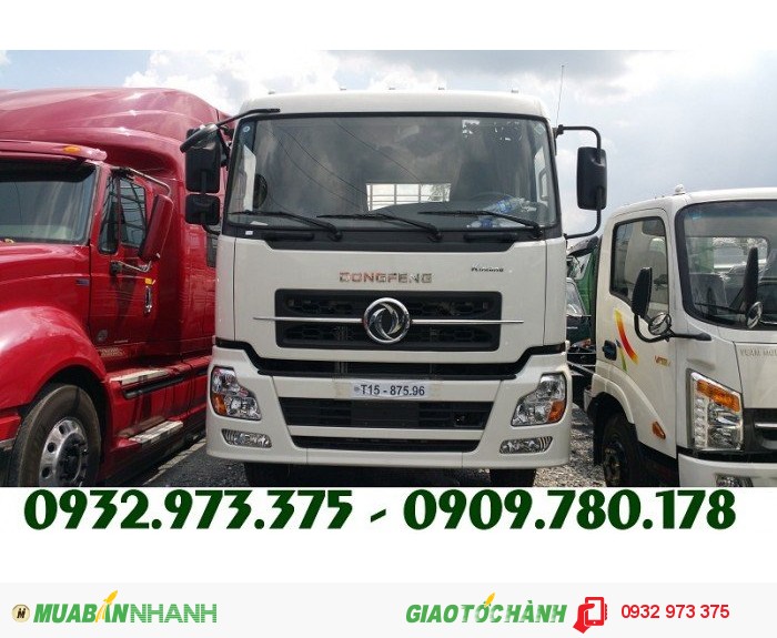 Mua xe tải dongfeng 4 chân 17t9/17.9tan nhập khẩu trả góp giá rẻ chuyên bán xe tải dongfeng 4 chân