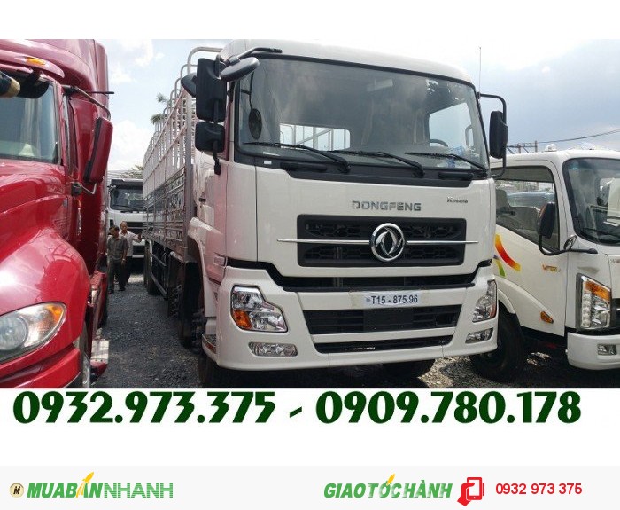 Mua xe tải dongfeng 4 chân 17t9/17.9tan nhập khẩu trả góp giá rẻ chuyên bán xe tải dongfeng 4 chân