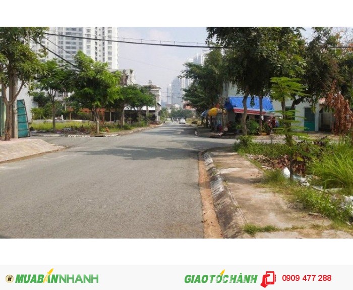 Bán đất khu An Phú Hưng, DT 7x20m, hướng ĐN, giá 54tr/m2.