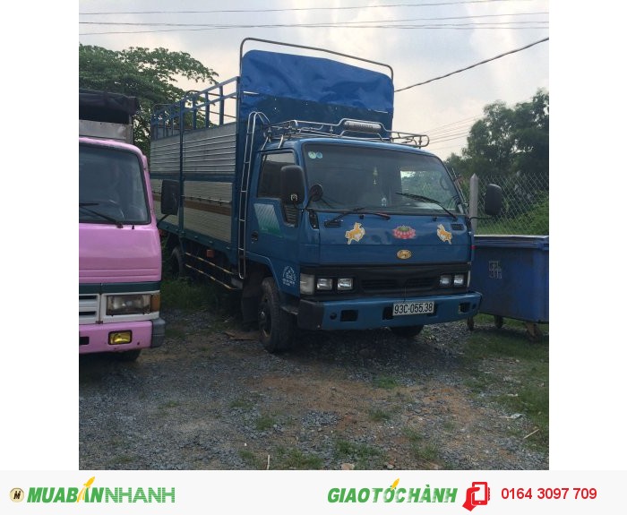 Bán xe tải HUYNDAI 2.5T đời 1997 thùng kèo mui bạc bửng mở