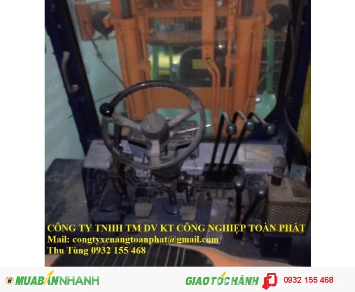 Bán xe nâng hàng Toyota FD40-5 giá cả cạnh tranh đảm bảo chất lượng