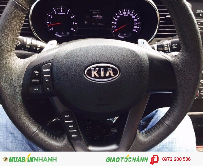 Bán xe kia k5 2.0AT, đời 2012, màu nâu, chỉ 735tr