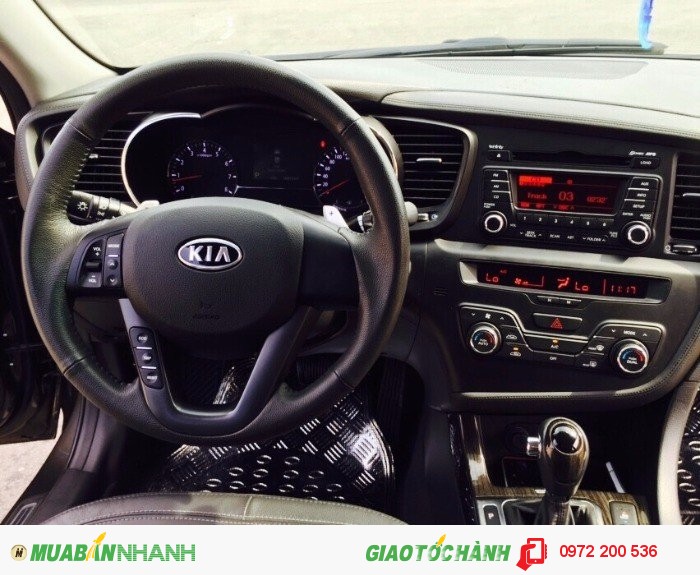 Bán xe kia k5 2.0AT, đời 2012, màu nâu, chỉ 735tr