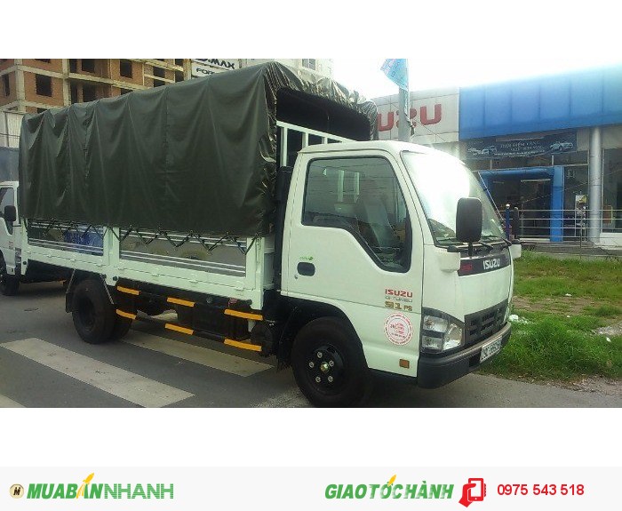 Đại lý bán Xe tải Isuzu 1.9 tấn QKR55H 2016 bán trả góp, lãi suất thấp