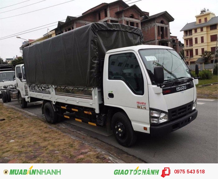Đại lý bán Xe tải Isuzu 1.9 tấn QKR55H 2016 bán trả góp, lãi suất thấp