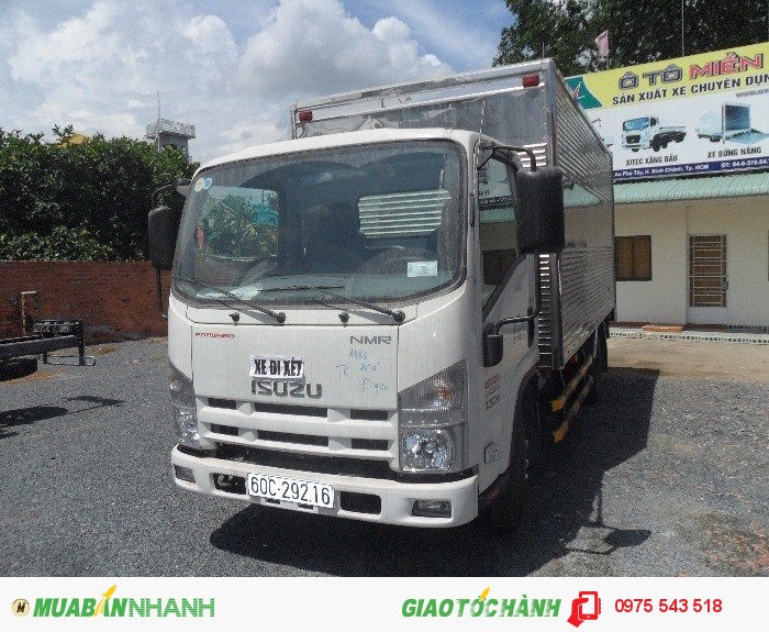 Đại lý Xe tải Isuzu NMR85H 1.9 tấn giá rẻ, xe có sẵn, giao ngay