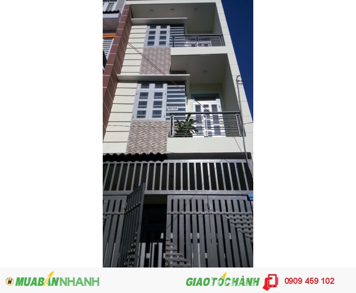 Bán nhà mới xây HT 13 P. Hiệp Thành, q. 12