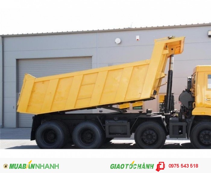 Đại lý Xe Ben Kamaz 6540 (8x4) Xe có sẵn, Xe ben 20 tấn nhập khẩu