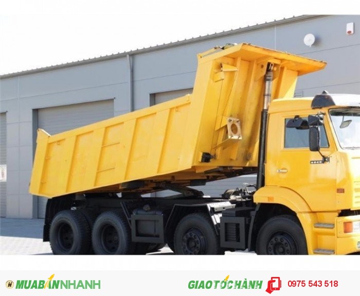 Đại lý Xe Ben Kamaz 6540 (8x4) Xe có sẵn, Xe ben 20 tấn nhập khẩu