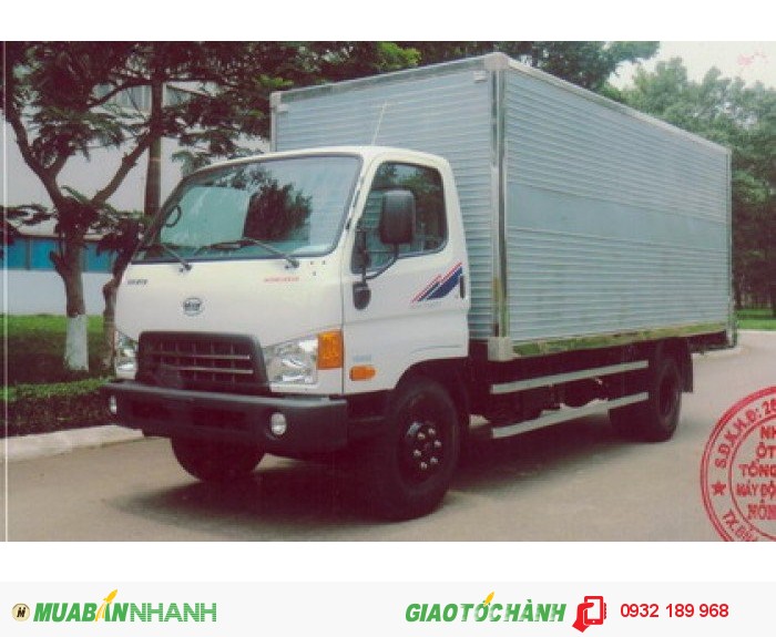 Bán Xe Tải Veam Hyundai Hd800 8t Thùng Mui Kín