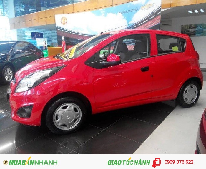 Chevrolet Spark 1.2 LS MT chính hãng 5 chỗ giá chỉ 339tr