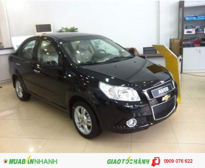 Xe 5 chỗ Chevrolet Aveo 1.5LTZ tự động giá rẻ gọi ngay (màu đen)