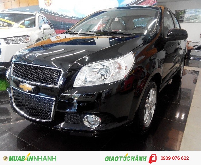 Xe 5 chỗ Chevrolet Aveo 1.5LTZ tự động giá rẻ gọi ngay (màu đen)