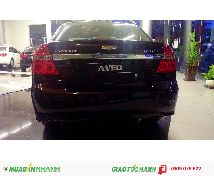 Xe 5 chỗ Chevrolet Aveo 1.5LTZ tự động giá rẻ gọi ngay (màu đen)