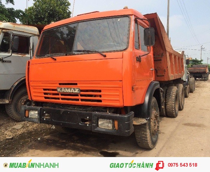 Thanh lý xe ben Kamaz 65115 10,3m3,giá 1 tỷ,hỗ trợ lo giấy tờ sang tên 2015