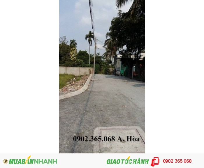 Bán đất thổ cư sổ riêng, DT: 4.5x11m, giá:1 tỷ,đg 5M, Thủ Đức,