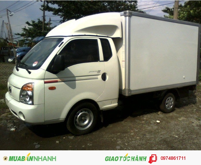 Thanh lý xe đông lạnh 1 tấn Porter II, trả góp giá 415 triệu.