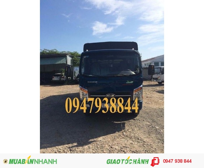 Bán xe tải 3,5 tấn thùng dài 6m2 đời 2016