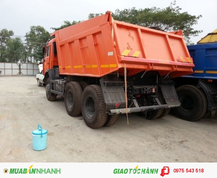 Đại lý bán Xe Benz Kamaz 65115 (6x4) 15 tấn Sản xuất: 2015.giao ngay