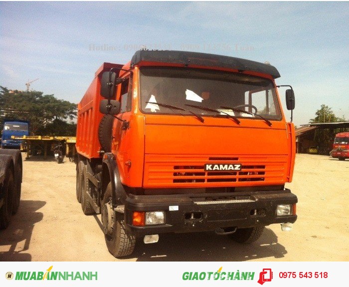Đại lý bán Xe Benz Kamaz 65115 (6x4) 15 tấn Sản xuất: 2015.giao ngay