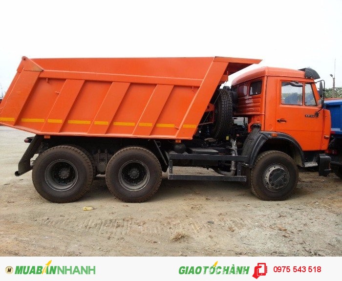 Bán xe ben Kamaz 65115 6x4 15 tấn nhập khẩuCHLB Nga 2015,giao ngay