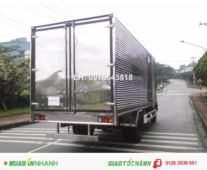 Bán Xe tải isuzu 5.5 tấn NQR75L thùng dài 5.7m + Tặng 100% thuế trước bạ, có sẵn