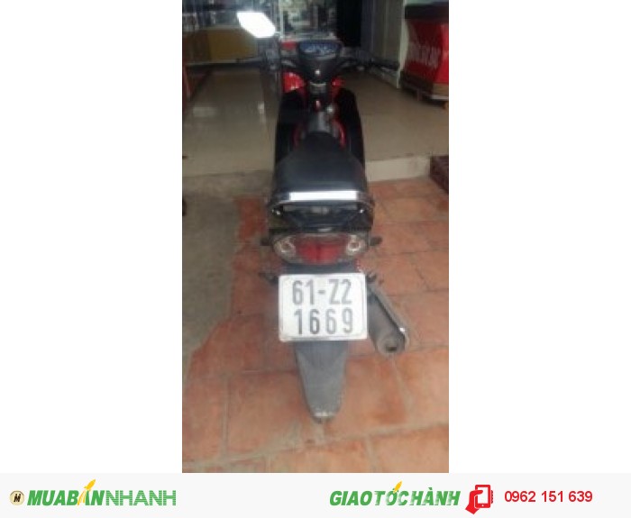 Xe máy sirus màu đỏ bs bình dương