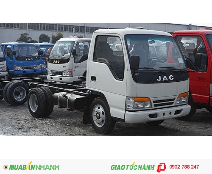 Bán xe tải JAC LOẠI 2 chân 2.4 tấn /2.45 tấn/2.49 tấn giá rẻ nhất.