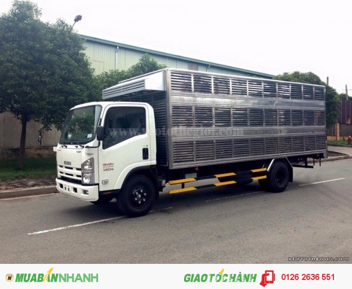 Giá Xe tải isuzu 5 tấn NQR 75m Thùng chở Gà, vịt