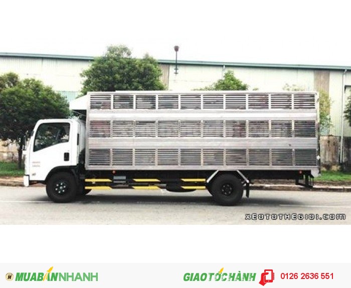 Bán xe tải 5 tấn NQR75M chở gà giống, vịt giống, chở Bội, chở sàn