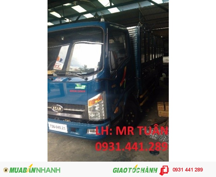 Xe tải veam vt200, vt200-1, vt200a, vt201 máy hyundai giá rẻ