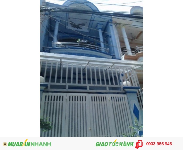 Nhà 205/41 Phạm Văn Chiêu, phường 14, Gò Vấp, HXH 6m Thông, 4x15m, 1T+1lầu BTCT, 4PN, Tây Bắc, 2WC